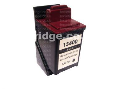 LexNo13400 Black. Fully reman cartridge.
