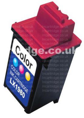 LexNo80/ 12A1980 Tri-Color. Fully reman cartridge.