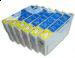 Epson T0481/2/3/4/5/6 (Pack of 6).Fully Compatible.